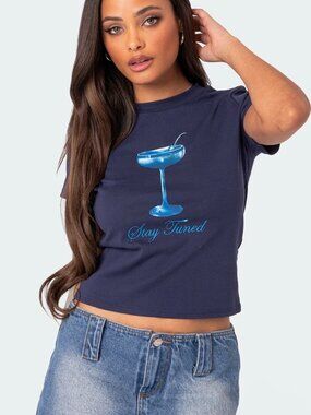NWT Edikted Martini Shirt